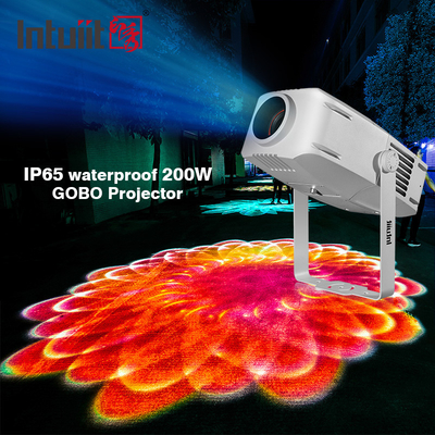 High Building 400W Outdoor Gobo Projector Wodoodporny zoom LED Efekt świetlny Dostosowane